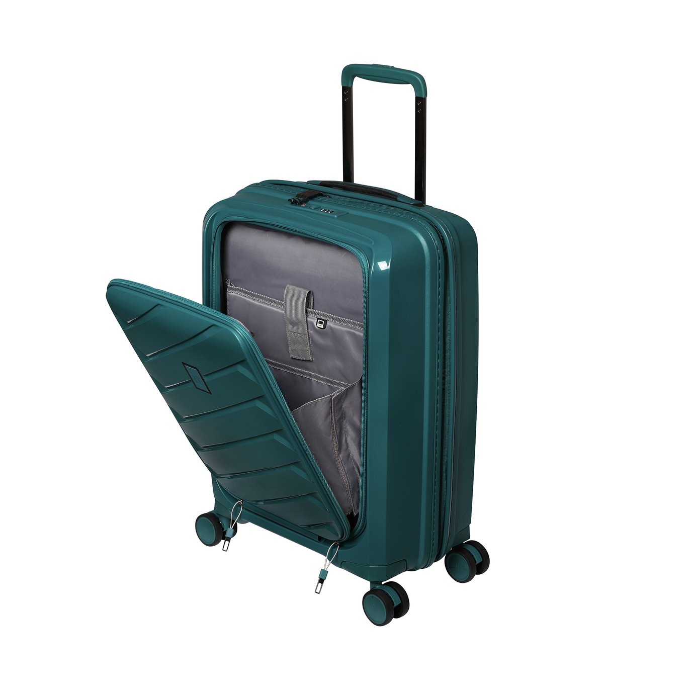 It luggage 8 store wheel hard cabin suitcase