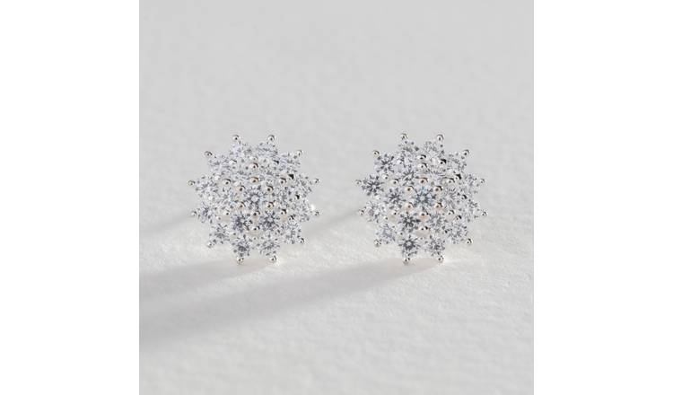 Argos silver deals earrings studs