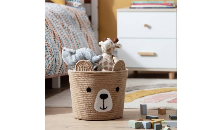 Teddy bear cheap storage argos