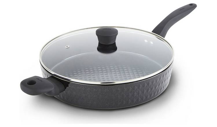 Tower 30cm Non Stick Aluminium Saute Pan with Lid