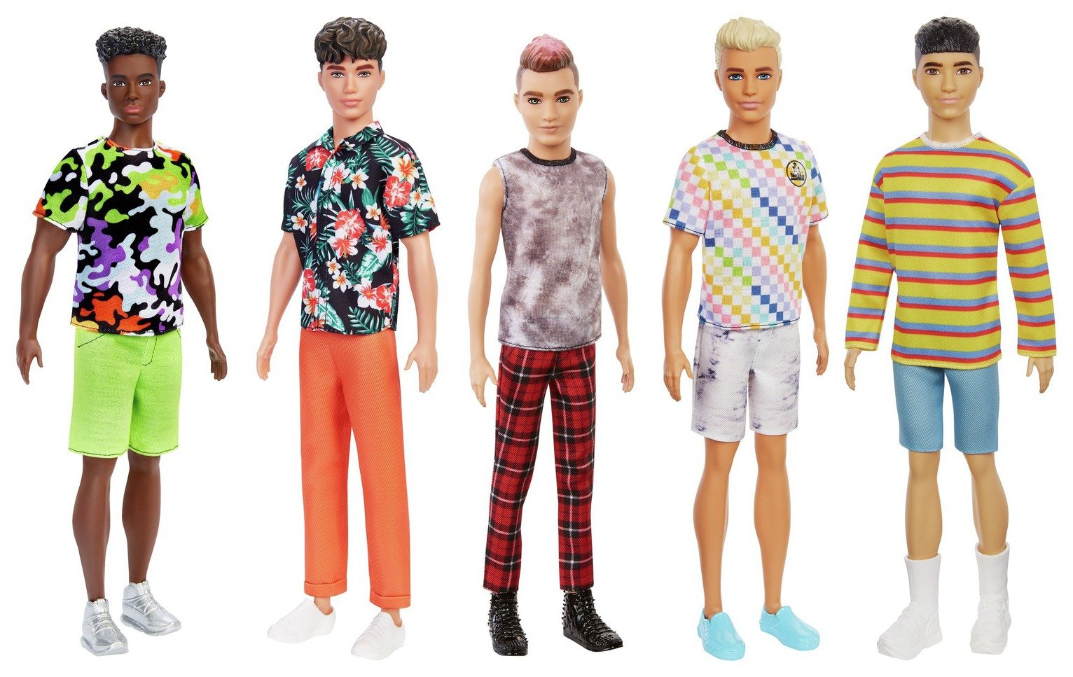 barbie fashionistas ken doll assortment