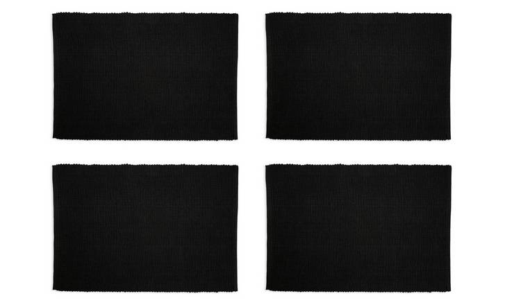 Habitat Ribbed Set of 4 Placemats