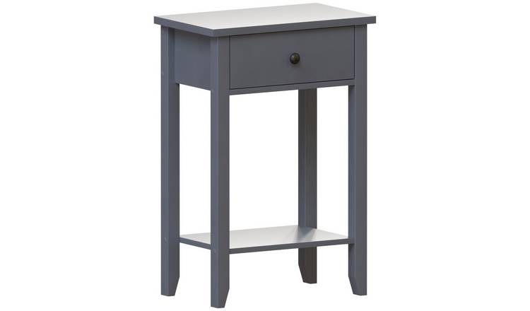 Vida Designs Windsor 1 Drawer Console Table - Grey