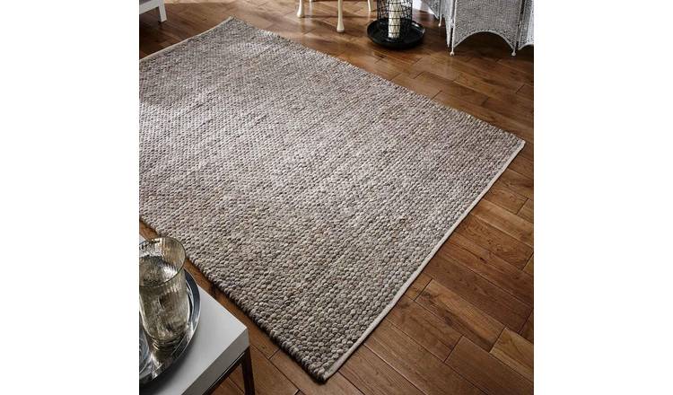 Mega Flooring Beige Handmade Plain Runner - 60 x 230cm