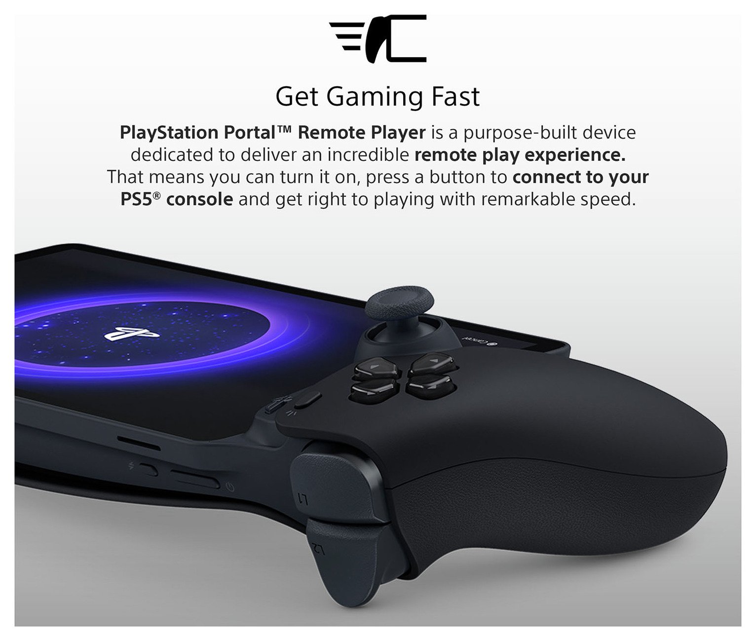 Buy PlayStation Portal Remote Player - Midnight Black | PS5
