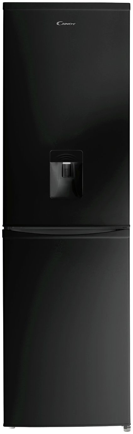 Candy CCBF5182BWK Fridge Freezer with Water Dispenser- Black