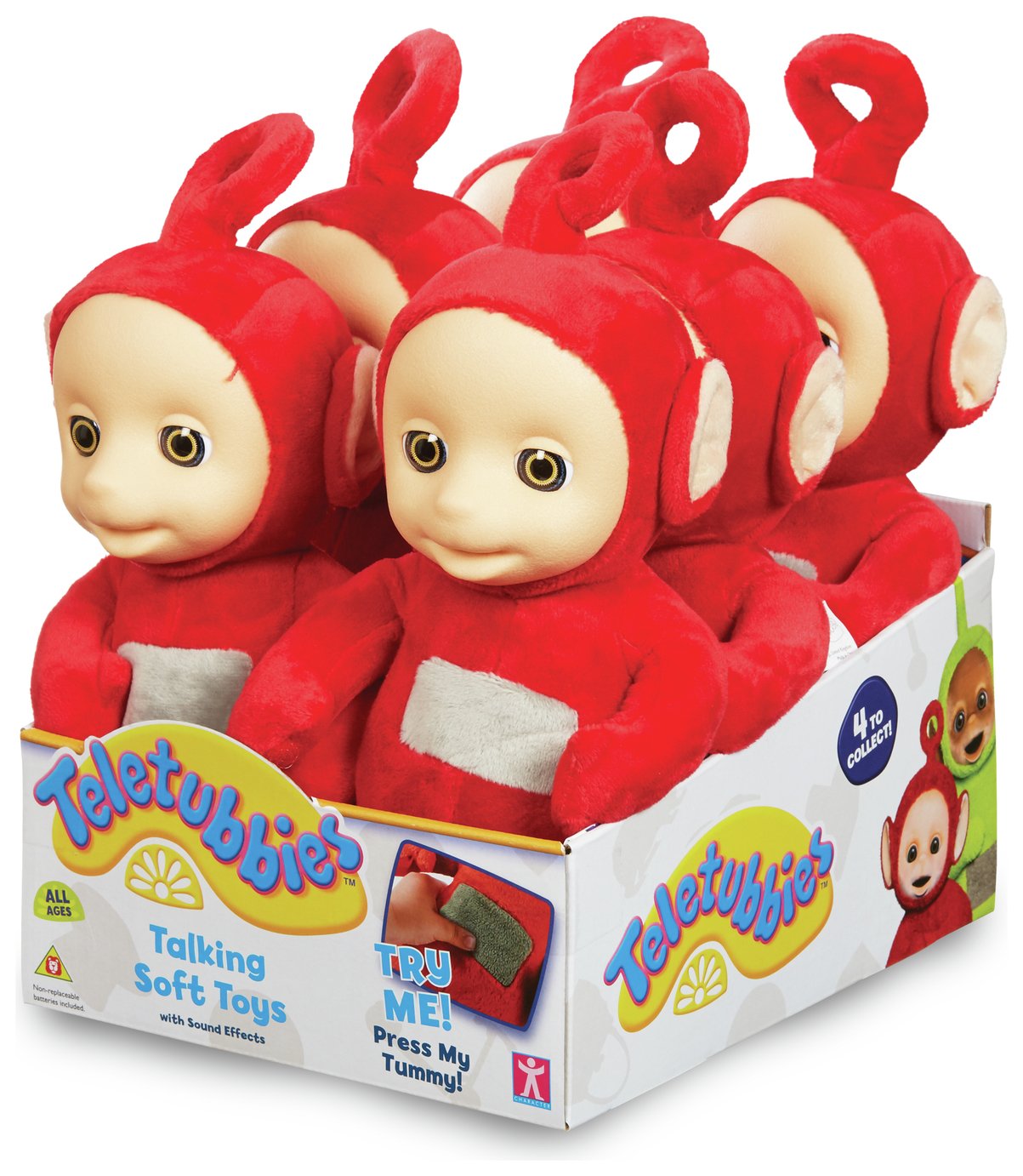 teletubbies talking soft toy