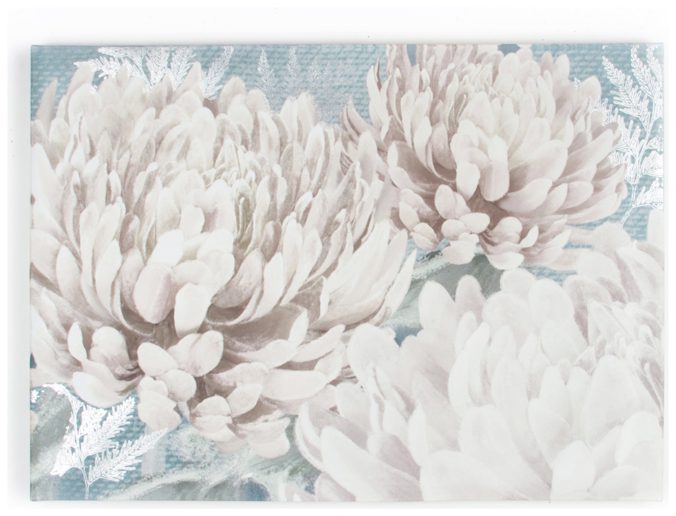 Graham & Brown Bloom Canvas Teal (4817268) Argos Price Tracker