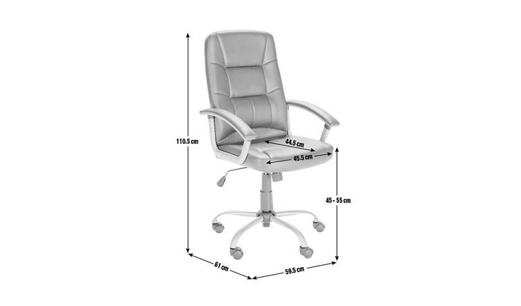 Argos back store support chair