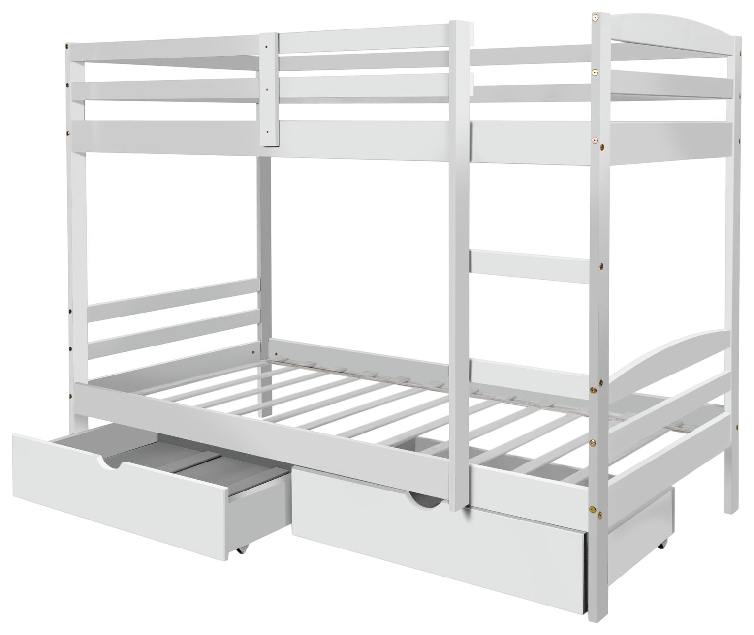 Argos Home Josie White Bunk Bed with Drawers Reviews