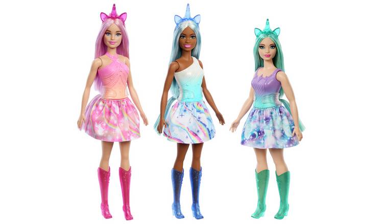 Buy Barbie Unicorn Fantasy Doll Assortment 32cm Dolls Argos