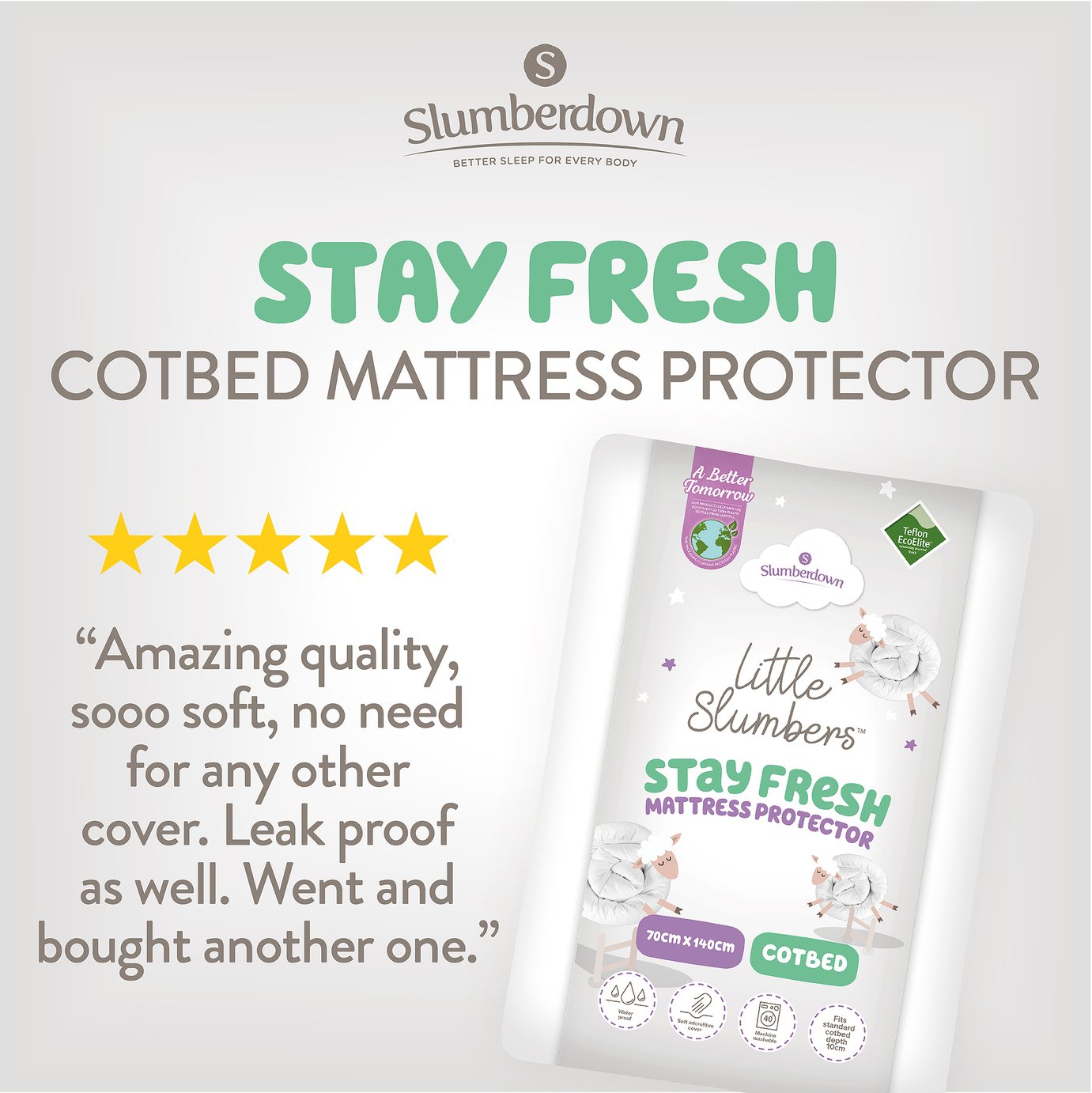 plastic cot mattress protector