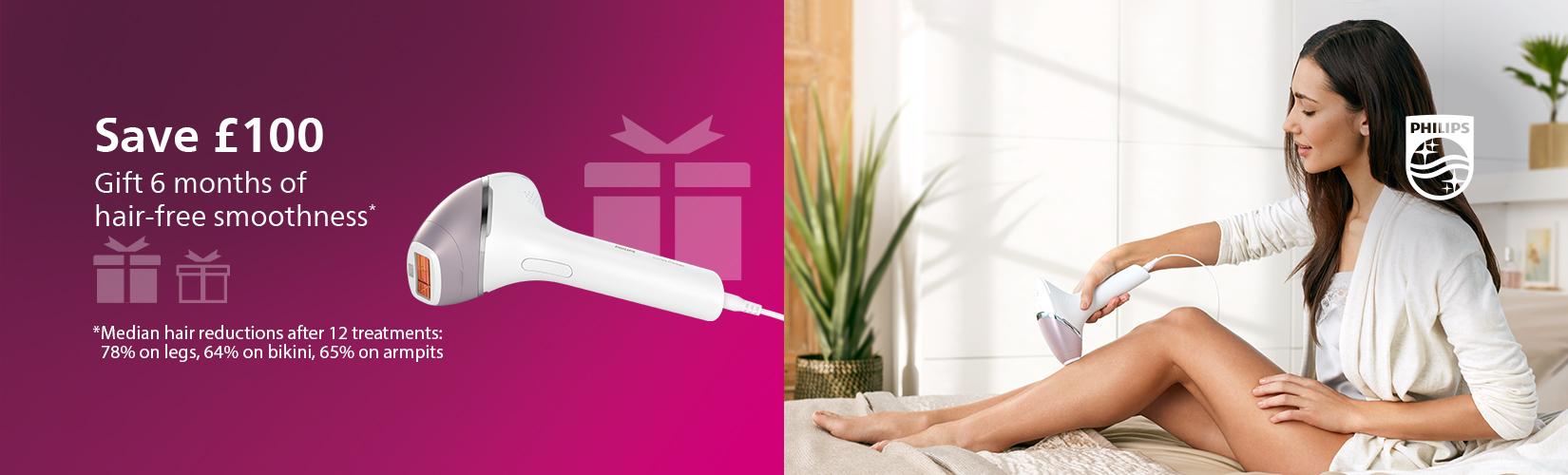 IPL Hair Removal Light Hair Removal Argos