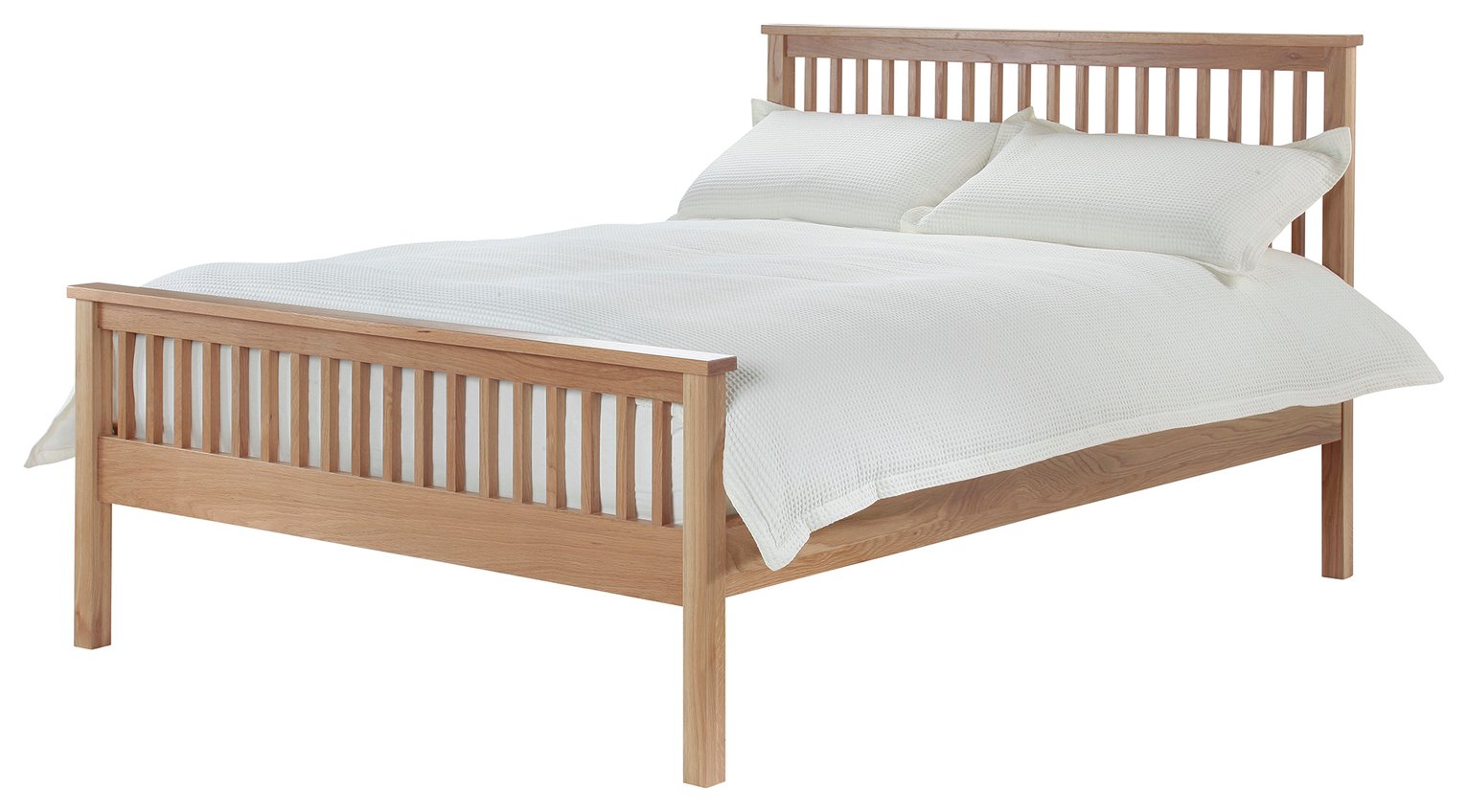 Silentnight Dakota Double Bed Frame - Natural