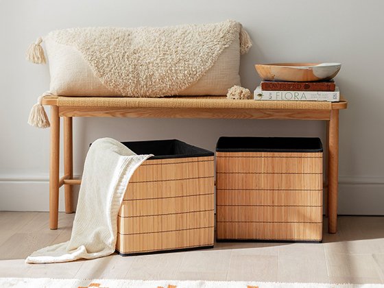 Wooden blanket box discount argos