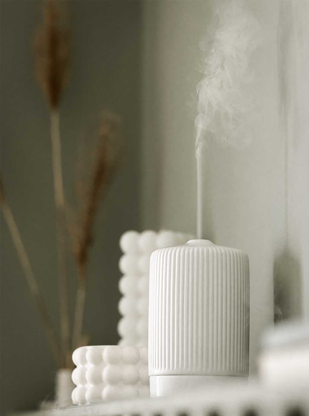 Air fragrance in living room .