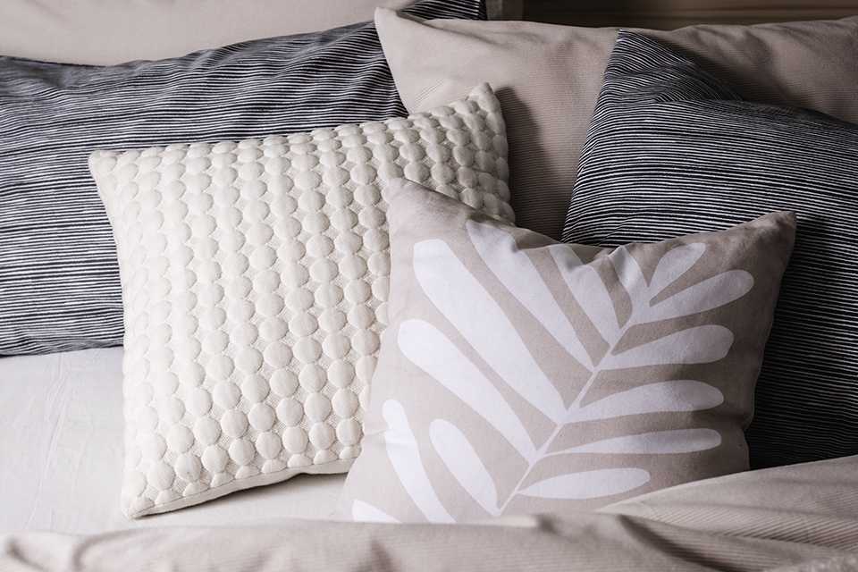 Argos bed cushions best sale