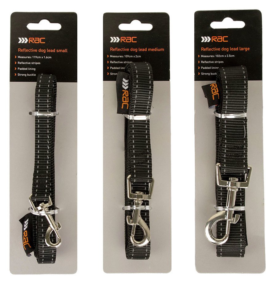 RAC - Small Reflective Lead and Collar with ID Tag for Dogs. Review