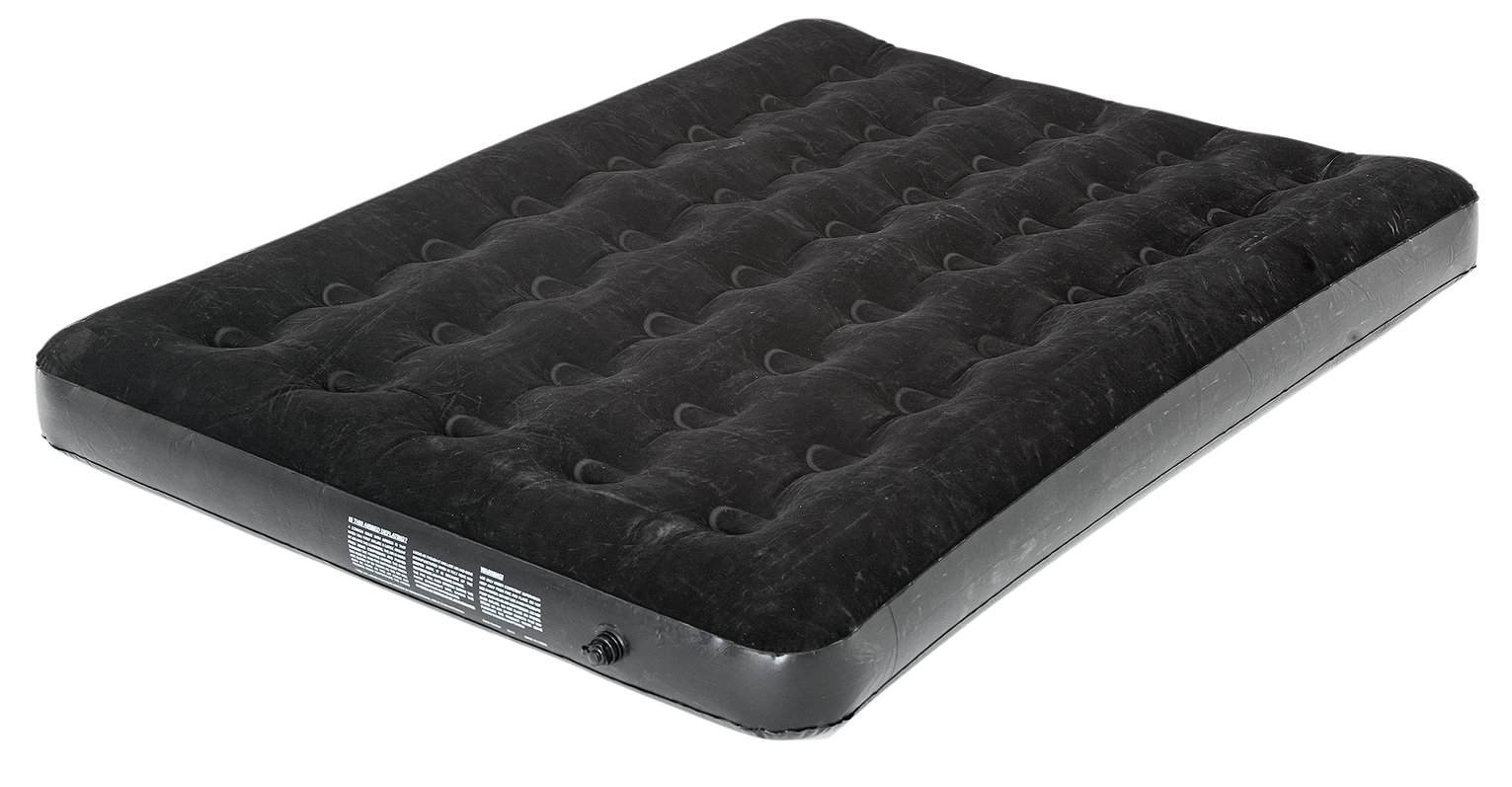 Trespass Double Flocked Battery Pump Air Bed