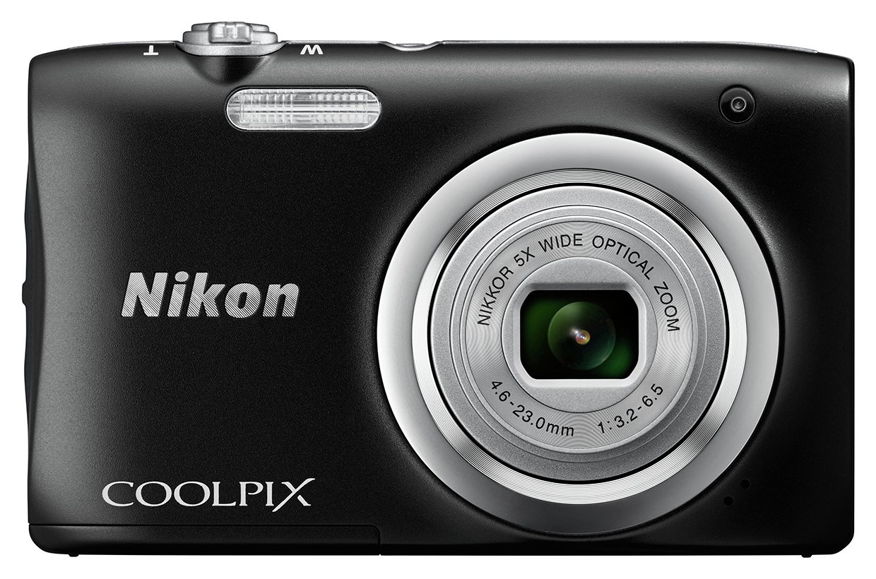 Nikon Coolpix A100 20MP 5x Zoom Compact Camera - Black