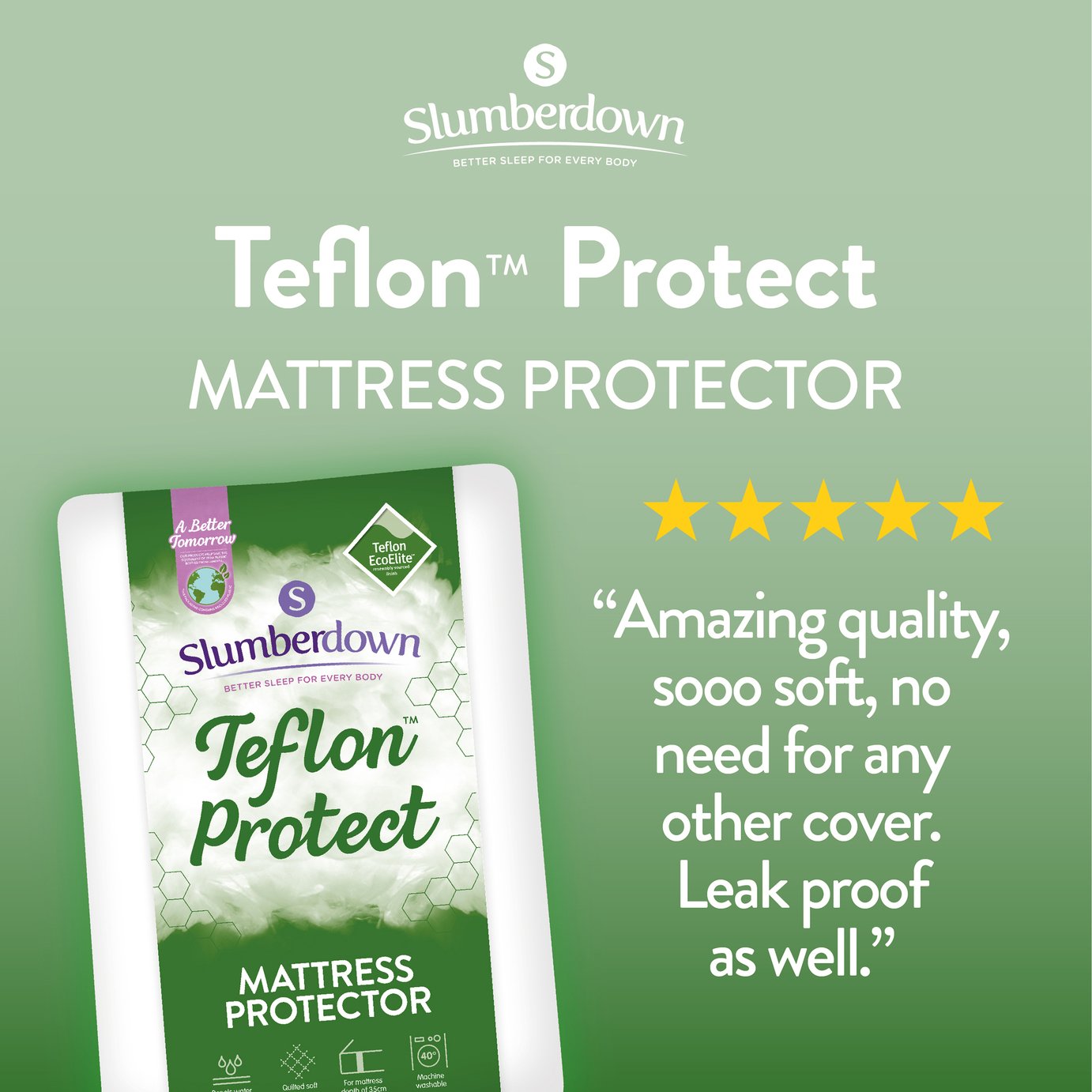 Slumberdown Teflon Mattress Protector Reviews