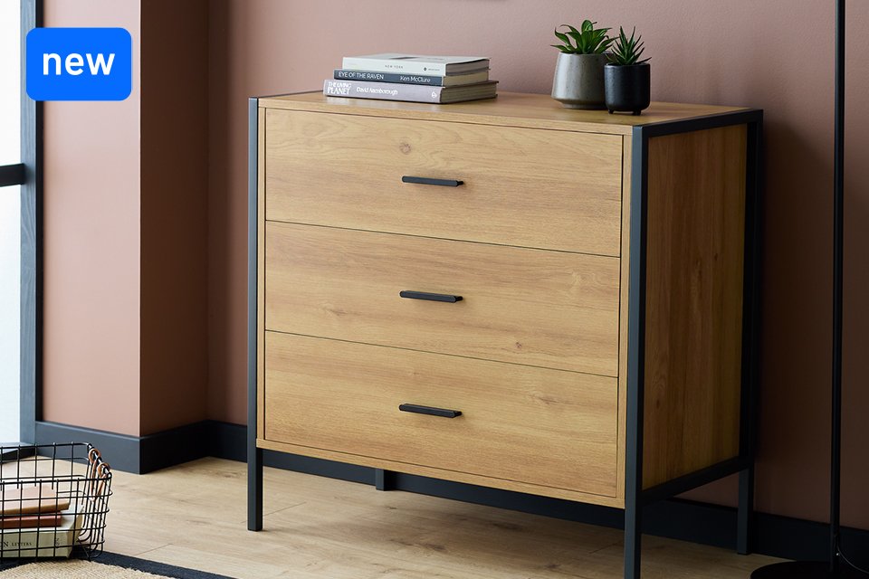 New in bedroom from £24. Includes wardrobes, beds and more.