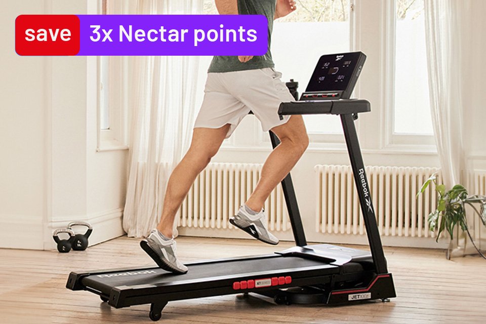 Save up to 50% on selected fitness. Bring the gym to you.