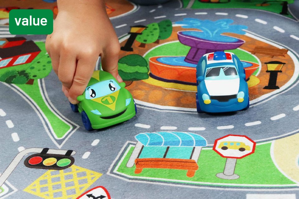 3 for £20. On selected preschool toys.