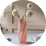 Ornaments & candles.