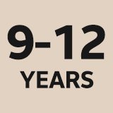 9-12 years.