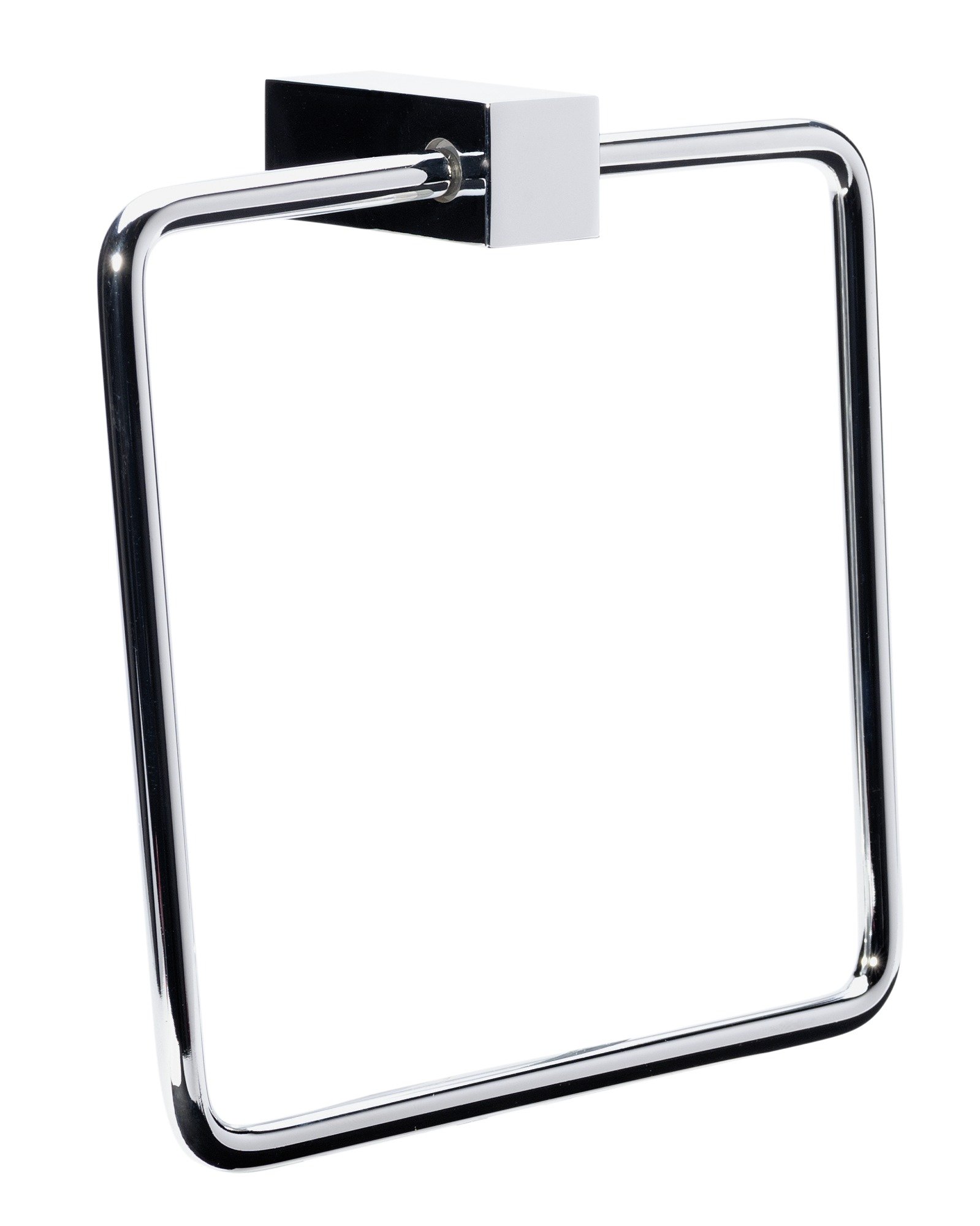 Argos Home Ocean Wall Mounted Towel Ring - Chrome