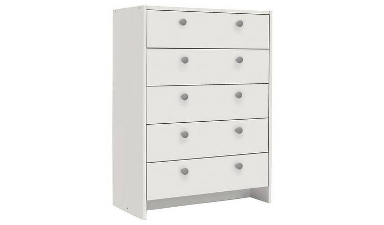 Argos Home Seville 5 Drawer Chest - White