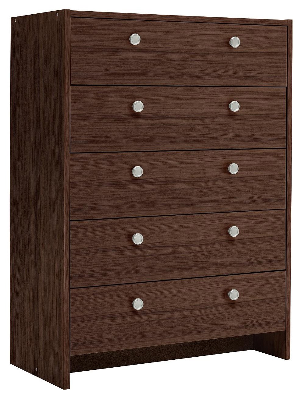 Argos Home Seville 5 Drw Chest of Drawers - Dark Oak Effect