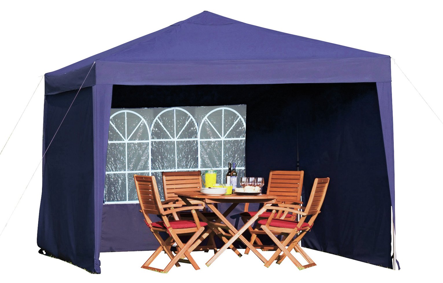 Argos Home 3m x 3m Pop Up Garden Gazebo with Side Panels Review