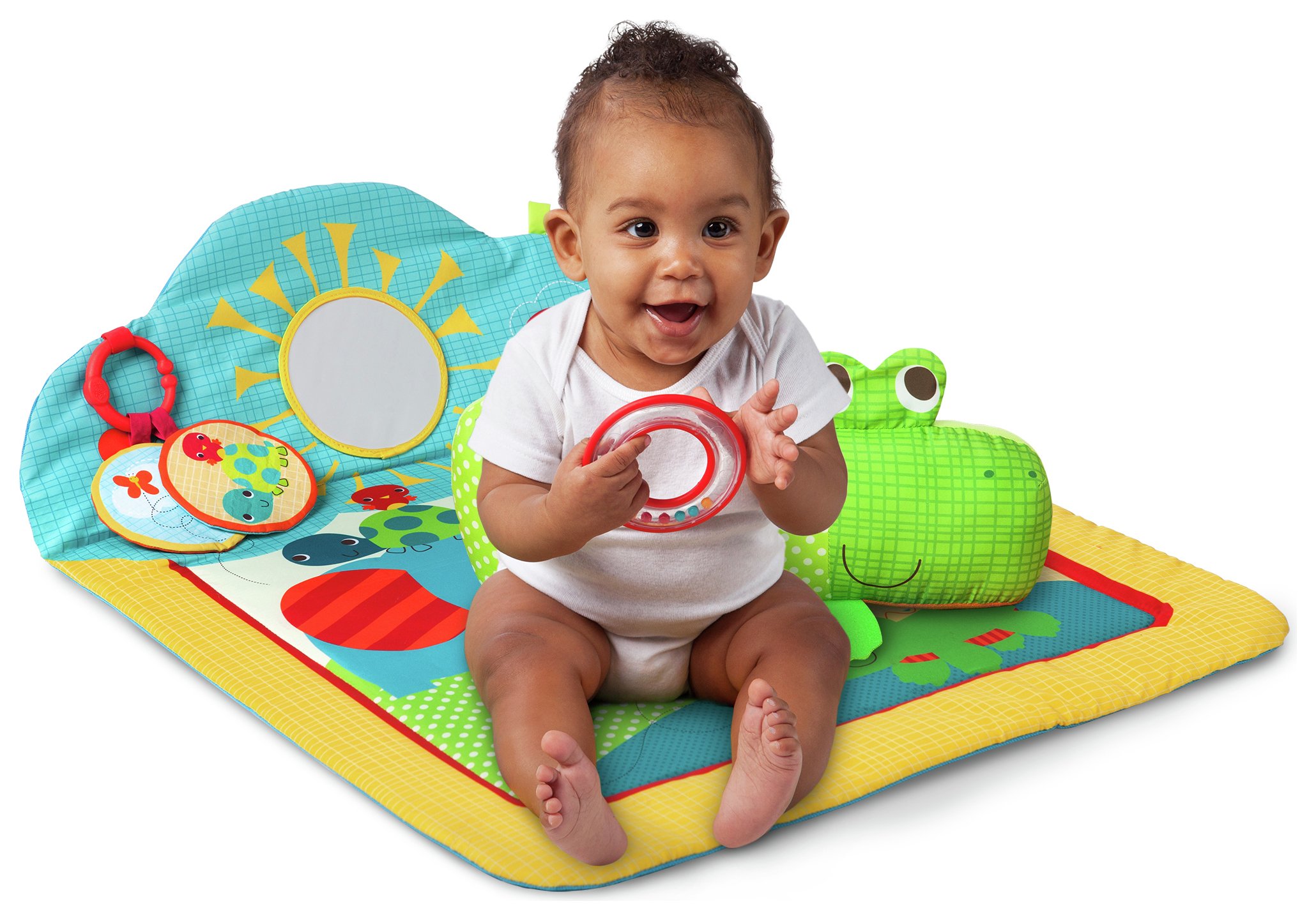 Bright Starts Cuddly Crocodile Play Mat. Reviews