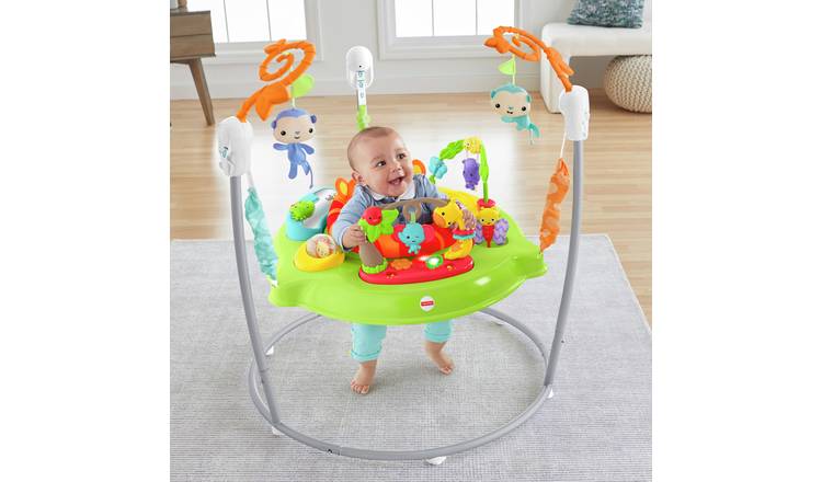 Buy Fisher Price Roaring Rainforest Jumperoo Door Bouncers And Jumpers Argos