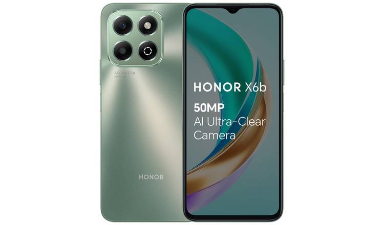 SIM Free HONOR X6b 128GB Mobile Phone - Forest Green