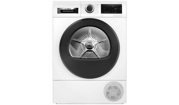 Bosch WQG245A0GB 9KG Heat Pump Tumble Dryer - White