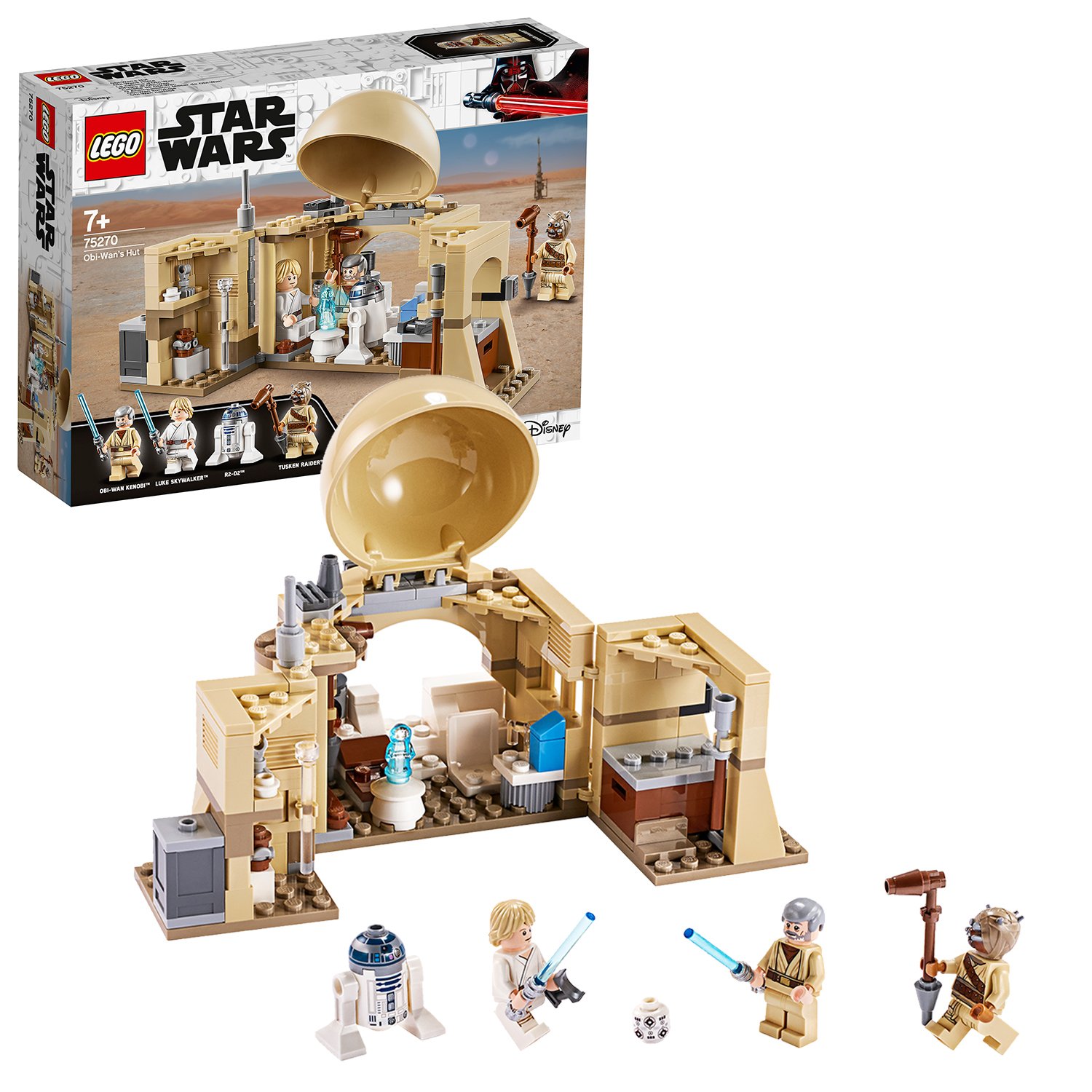 Buy LEGO Star Wars Obi-Wan's Hut A New Hope Movie Playset ...