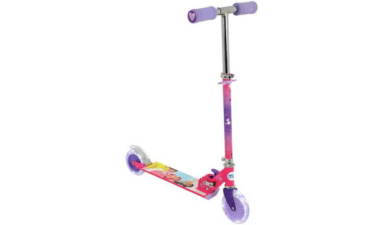 Disney Princess Kids Foldable 2 Wheel Scooter