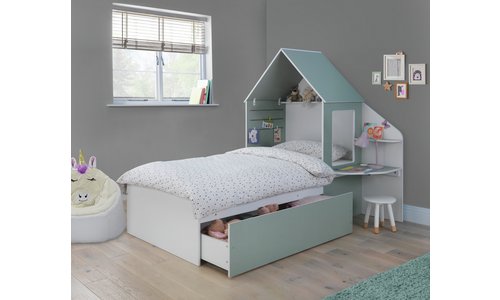 Green Cabin Bed with Kids Mattress by Argos Home Jordan Ubuy