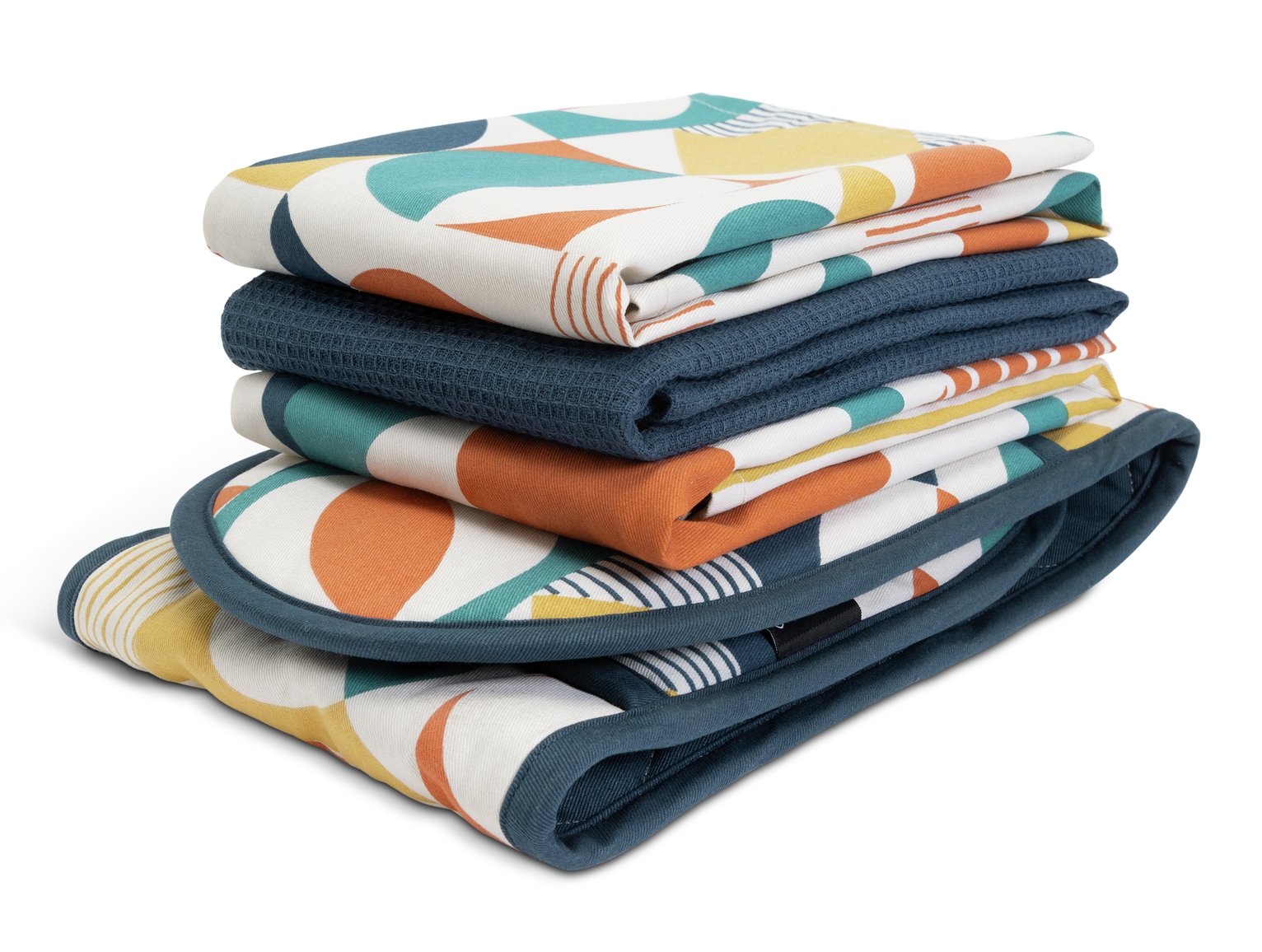 Habitat Geo Textile Set - Multicoloured