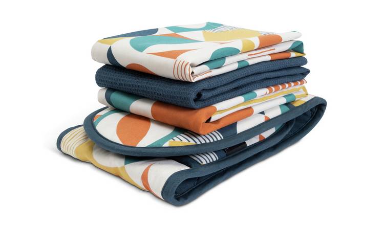 Habitat Geo Textile Set - Multicoloured