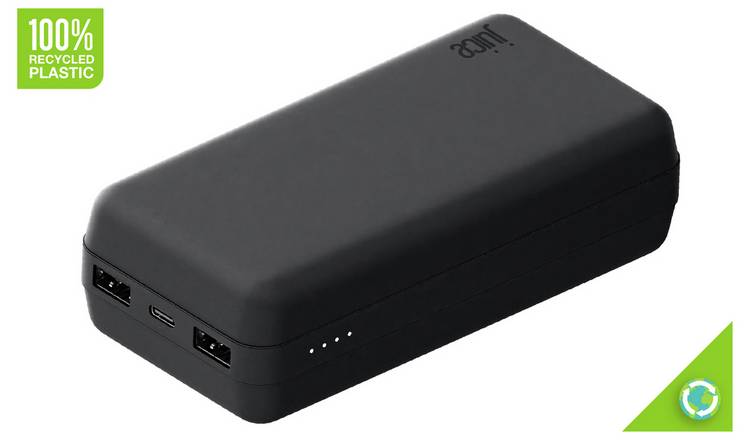 Juice ECO 30000mAh Portable Power Bank - Black