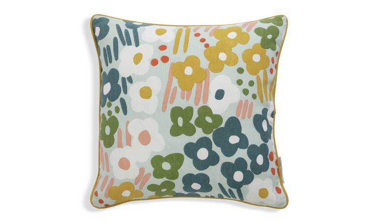 Habitat x Scion Spring Meadow Cushion -Multicolored -43x43cm