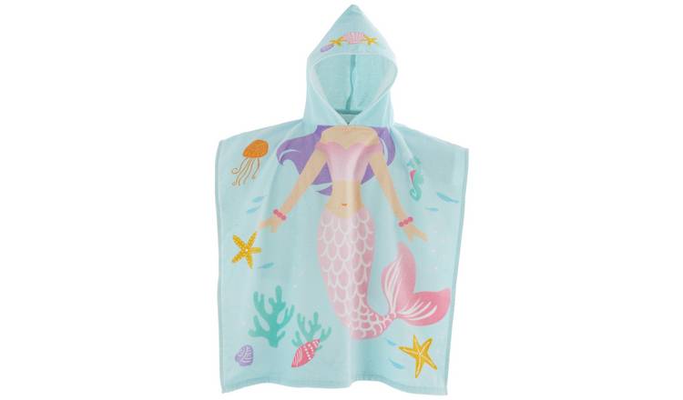 Catherine Lansfield Mermaid Kids Beach Towel