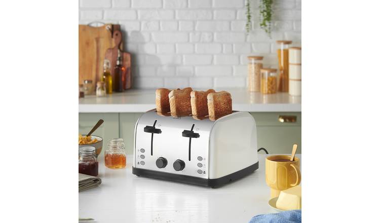 Buy Russell Hobbs Worcester 4 Slice White Toaster 28361 Toasters Argos