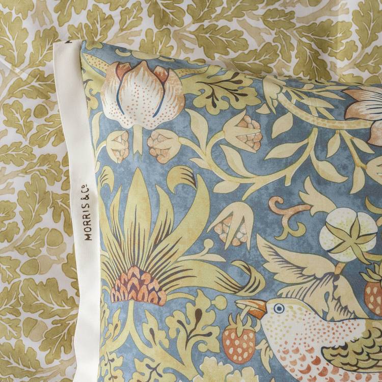 Habitat x Morris & Co. Strawberry Thief Bedding Set - Single 0