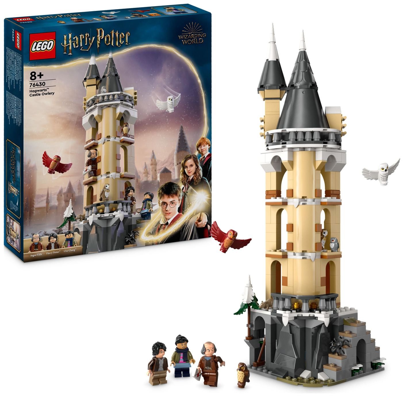 LEGO Harry Potter Hogwarts Castle Owlery With Toy Owls 76430