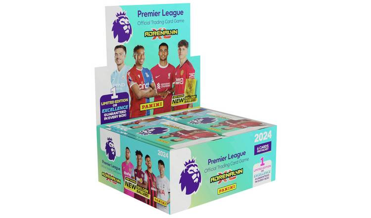 2023-24 Panini Adrenalyn XL Premier League Cards - 36-Pack Box (216 Cards)  